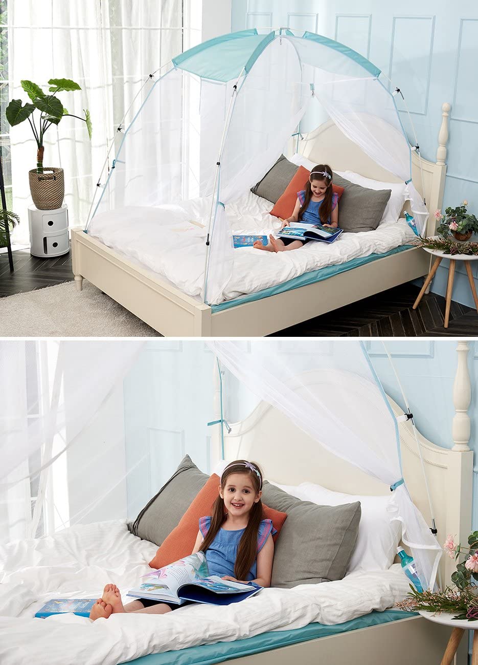 Pop Up Moskitonetz Zelt und einfach aufzubauen und tragbare Bett Baldachin