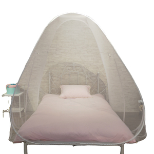 Luxuriöses, hochwertiges neues Produkt, freistehendes weißes Pop-Up-Zelt, zusammenklappbares Moskitonetz