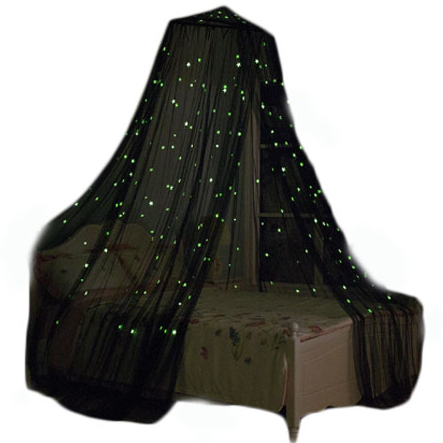 Heißer Verkauf Luminous Stas Decor Bed Canopy Folding Schutz Moskitonetze