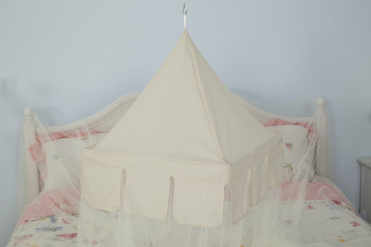 Princess Double Bed Canopy Dome Castle konisches Moskitonetz für den Innenbereich