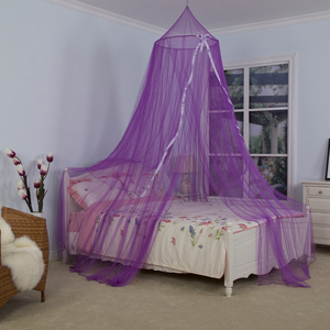 Custom Design Kinder Prinzessin Baby Betthimmel Vorhang Round Top Dome hängende Moskitonetzabdeckung für Bettwäsche Zimmer