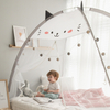 Süßer Betthimmel für Babybett mit Netz für Katzen, Moskitonetz, 50, tragbar, einfach, 100 % Polyester, gestrickt, gefaltet
