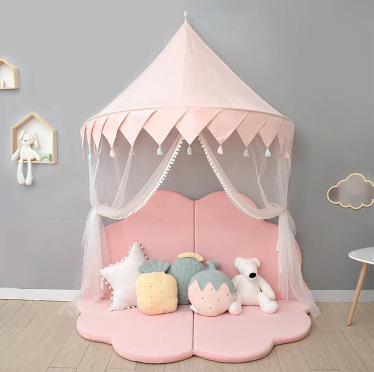 Princess Baby Moskitonetz Dream Himmelbett Vorhänge Bowknot