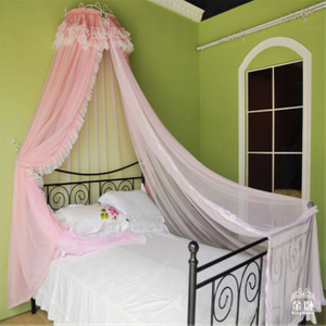 Neues 2018 Moskitonetz für Bed Canopy Queen mit Crown Rack