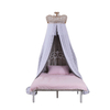 New Style Lace Double-Deck Moskitonetze Crown Top Betthimmel Vorhänge