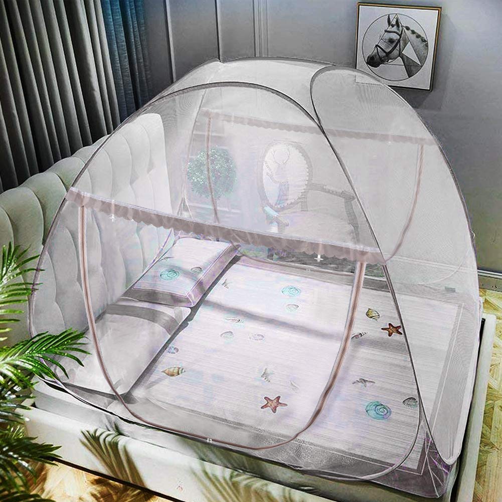 Beliebte Schlafzimmer Faltbare Netzabdeckung Tragbares Pop-Up Moskitonetz Zelt