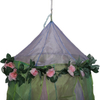 Rosa Blumendekoration, Betthimmel, Kinder, Mädchen, Lieblings-Sternendruck, Prinzessin, Bettvorhang, Moskitonetz
