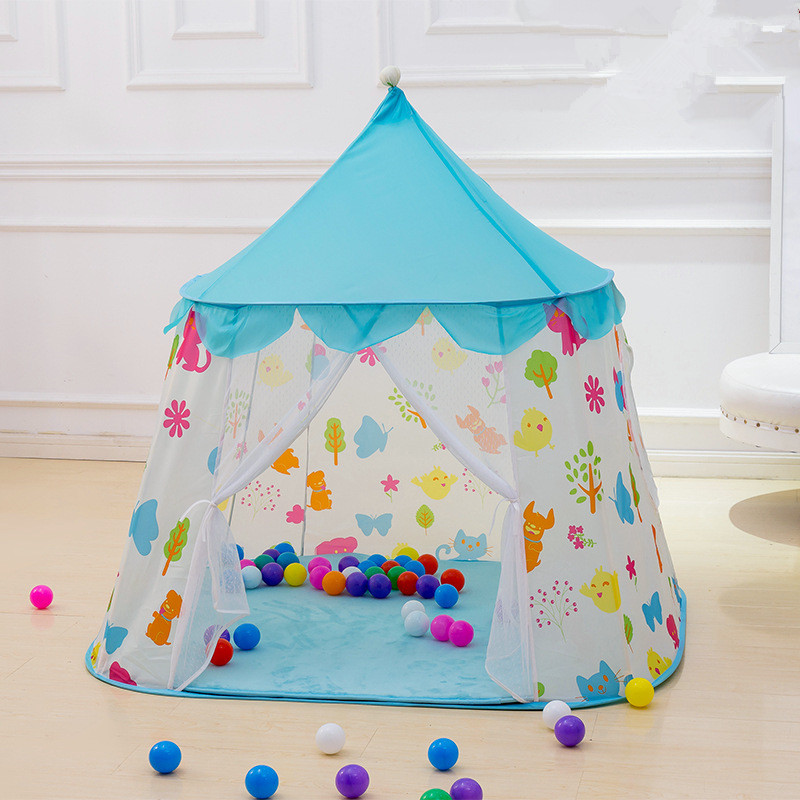 Kinderzelt Princess Castle Spielhaus Einfach zu installierende Indoor-Spielzeug
