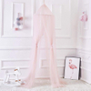 Großhandel Prinzessin Moskitonetze aus 100% Polyester, rosa, konische Bettüberdachung