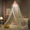 Hängende Kuppel Licht und atmungsaktives Zelt Kleines frisches Bettvorhang-Moskitonetz im Princess-Stil