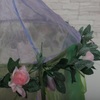 EBay Amazon Hot Sales Blumenfee für Mädchen Bett Geschützte Babybett Krone Baldachin Moskitonetze