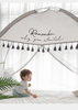 Hängendes süßes Pop-Up-Moskitonetz Schönes Kinder-Babybett mit Netz