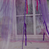 2020 New Style Distinctive Tie-Dye Round Top Hanging Moskito Mesh Net