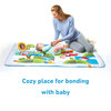 Kleinkinder Ungiftiger Babyteppich Gepolsterte Babymatte Wasserdichte Spielmatte Babypflege Spielmatte