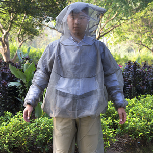 Outdoor-Camping-Anti-Bug-Moskito-Jacke Full-Cover-Anzug mit Kopfnetz