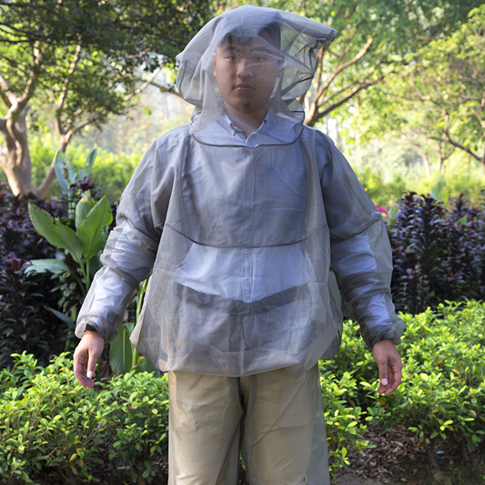 Outdoor Camping Anti-Bug Mosquito Full Cover Anzug mit Kopfnetz