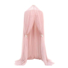 Großhandel Prinzessin Moskitonetze aus 100% Polyester, rosa, konische Bettüberdachung