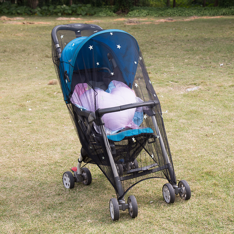 Weich, freundlich zu Babys, Anti-Insekten, Sterne, Kinderwagen, Netz, tragbare Moskitonetze