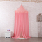 Bequeme rosa Prinzessin Blumendekor Kinder spielen Spielzeug Zelte hängende Bettüberdachungen für Mädchen