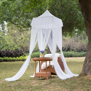 Im Freien billiges hängendes elegantes weißes kampierendes Garten-dekoratives Moskitonetz für Picknick