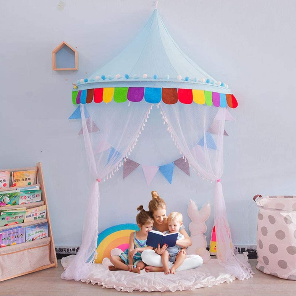 Prinzessin Baby Bett Baldachin für Kinder Kuppel hängen Spielzelt Moskitonetze
