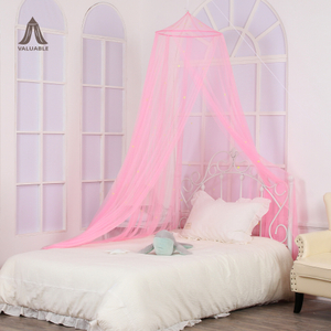 Hochwertiges 100% Polyester Schutznetz Moskitonetz für Kinderbett Glow Pink