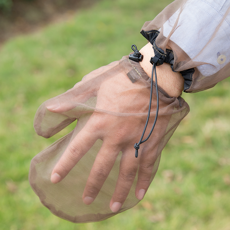 Mückenschutzhandschuhe Ultrafeiner Netzinsektenschutz Angeln Wandern Camping Gartenarbeit