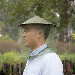 Mosquito Mesh Head Net Bugs Mücken beißende Insekten Fliegengitterschutz Repellent Netting Face Neck Protecting Cover for Outdoor