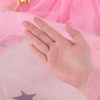 2020 Hot Selling Princess Style Gloden Star Decor Rosa hängendes Moskitonetz
