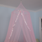 Das beliebteste Moskitonetz mit lila Spire Bow Ribbon Streamer Dekoration Bett Baldachin Mädchen Zimmer Dekoration Baby Moskitonetz